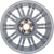 New 18" 18x8.5" 2007-2009 Mercedes-Benz E550 Front All Silver Replacement Alloy Wheel