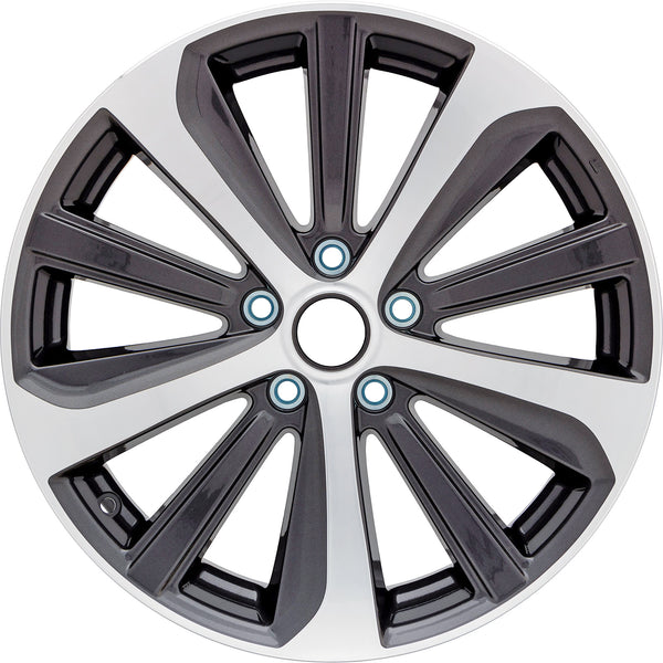 New 18" 2015-2019 Subaru Legacy Machined Charcoal Replacement Alloy Wheel - 68825