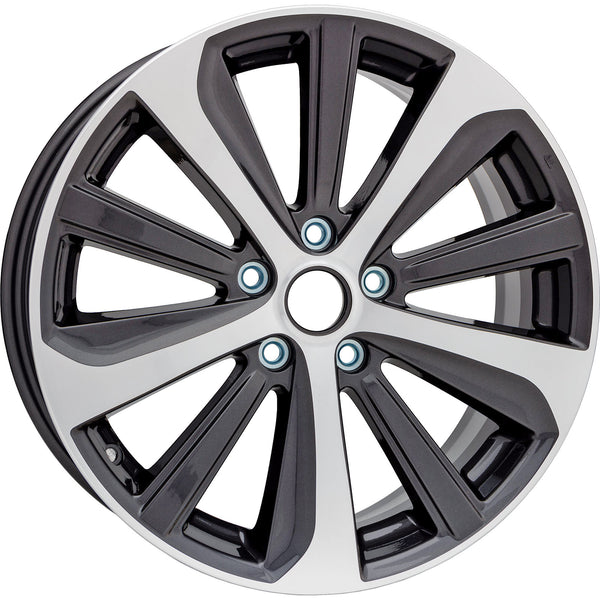 New 18" 2015-2019 Subaru Legacy Machined Charcoal Replacement Alloy Wheel - 68825