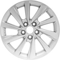 17" 2021-2024 Toyota Camry Silver Replacement Alloy Wheel