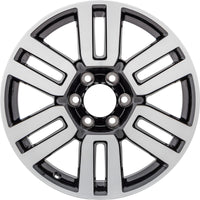 20" 2010-2023 Toyota 4Runner Machined and Black Replacement Alloy Wheel