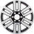 20" 2010-2023 Toyota 4Runner Machined and Black Replacement Alloy Wheel