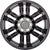 Set of 4 New 20" 2010-2023 Toyota 4Runner Machined and Black Replacement Alloy Wheels