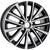 New 17" 2011-2016 Volkswagen Jetta Machined Black Replacement Alloy Wheel - 69910