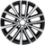 New 17" 2011-2016 Volkswagen Jetta Machined Black Replacement Alloy Wheel - 69910