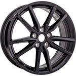 New 18" 2019-2021 Volkswagen Golf GTI Gloss Black Replacement Alloy Wheel - 70055