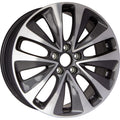 Set of 4 New 19" 2014-2016 Acura MDX Machined and Grey Replacement Alloy Wheels