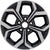 New 16" 2019-2021 KIA Forte Machine Charcoal Replacement Alloy Wheel - 74779