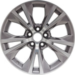 18" 2014-2019 Toyota Highlander Machined Medium Silver Replacement Alloy Wheel