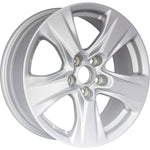 17" 2019-2022 Toyota RAV4 Silver Replacement Alloy Wheel