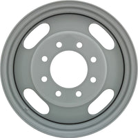 New 16" 2001-2007 GMC Sierra 3500 DRW Silver Replacement Dually Steel Wheel