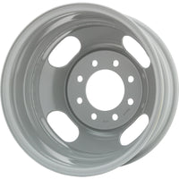 New 16" 2001-2007 GMC Sierra 3500 DRW Silver Replacement Dually Steel Wheel